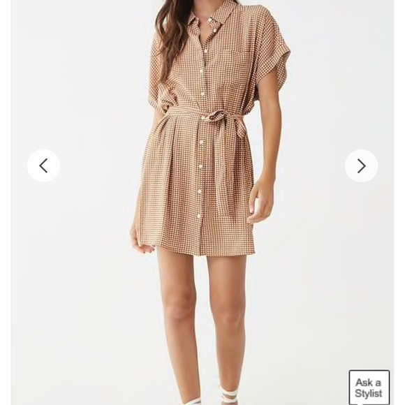 Oversized Shirt Dress - Picture 1 of 4
